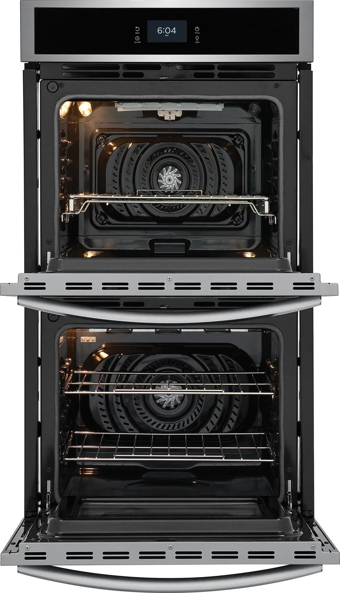 27" Double Electric Wall Oven with Total Convection Stainless Steel-GCWD2767AF