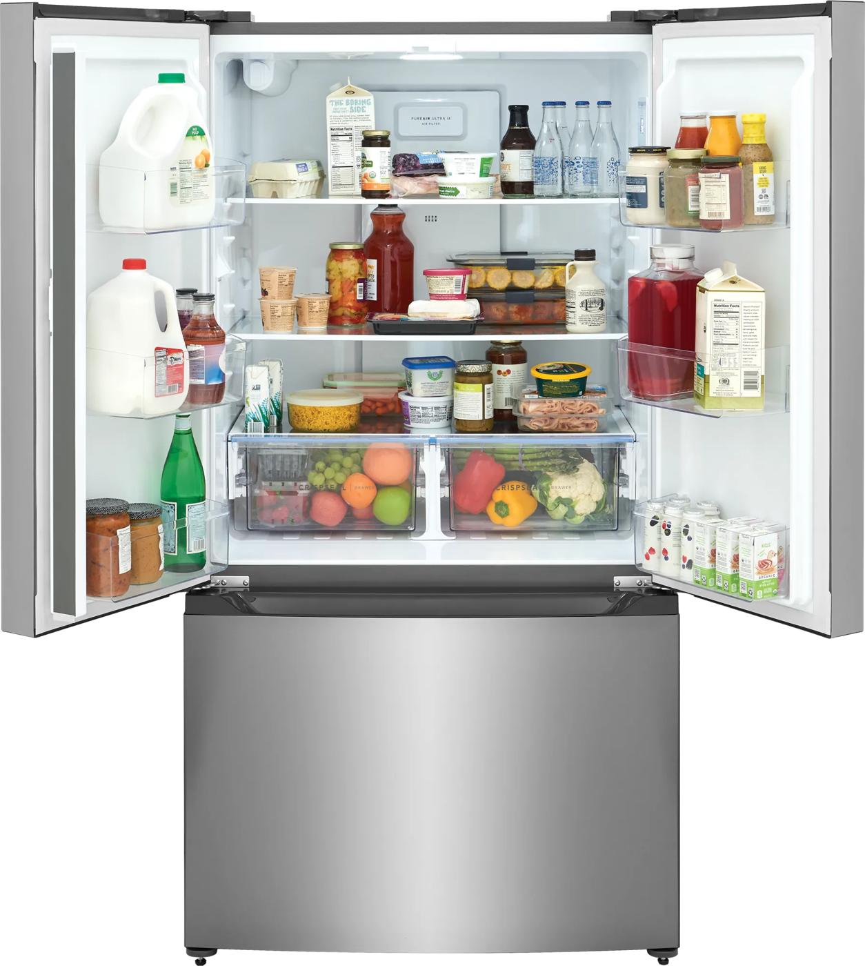 19.8 Cu. Ft. Counter-Depth French Door Refrigerator Stainless Steel-FRFG201LAV
