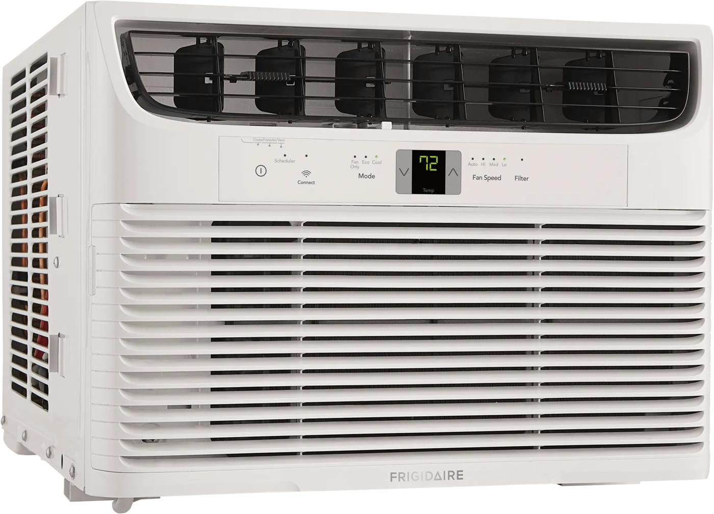 15,000 BTU Connected Window-Mounted Room Air Conditioner White-FHWW153WB1