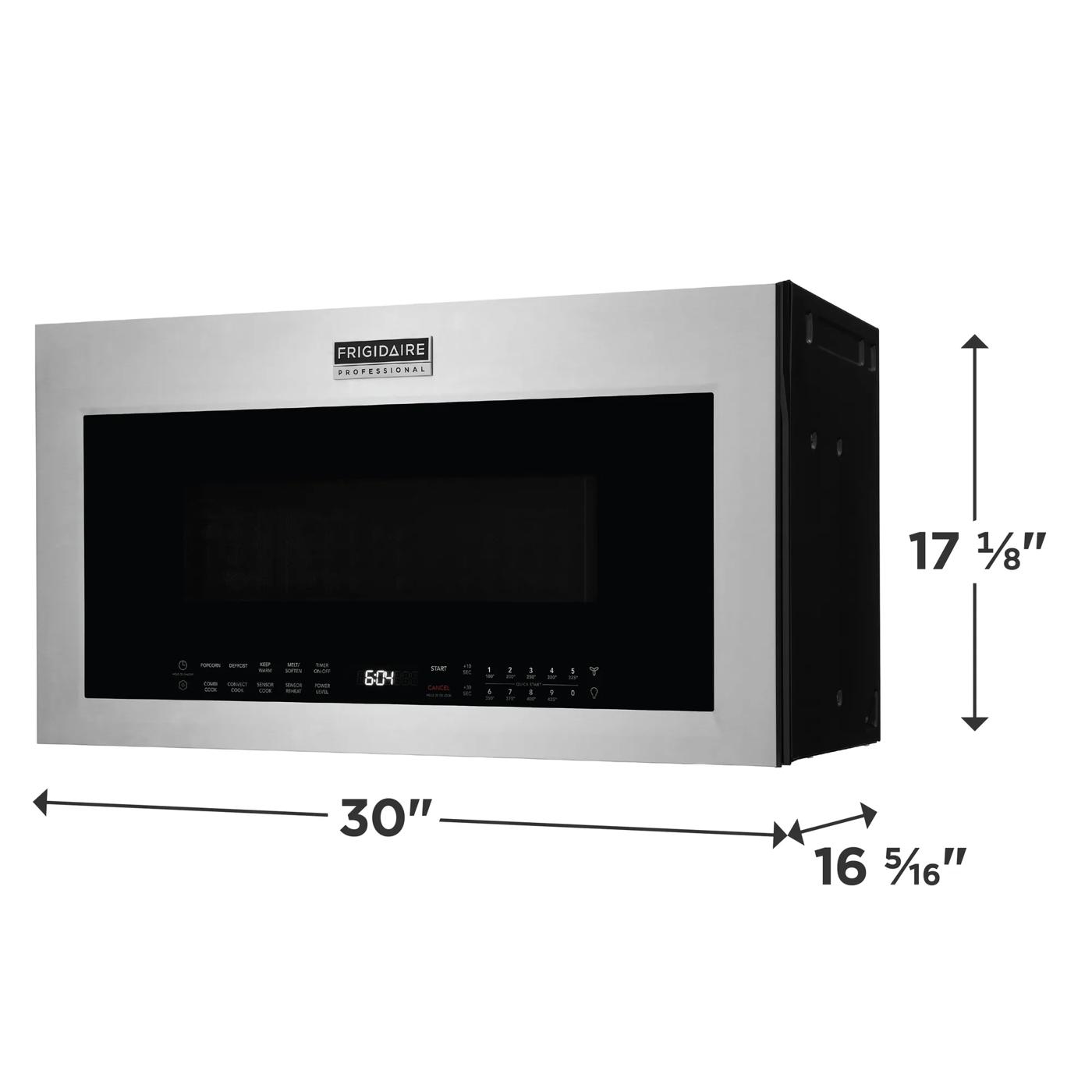 1.9 Cu. Ft. Over-the Range Microwave with Convection Stainless Steel-PMOS198CAF