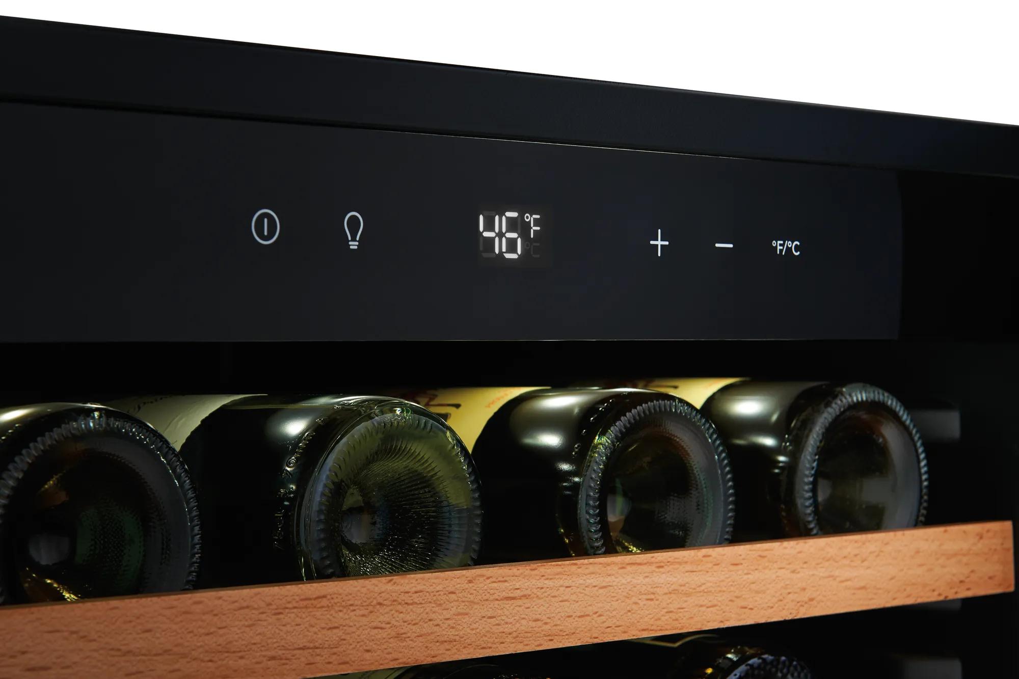 52 Bottle Wine Cooler Stainless Steel-FGWC5233TS