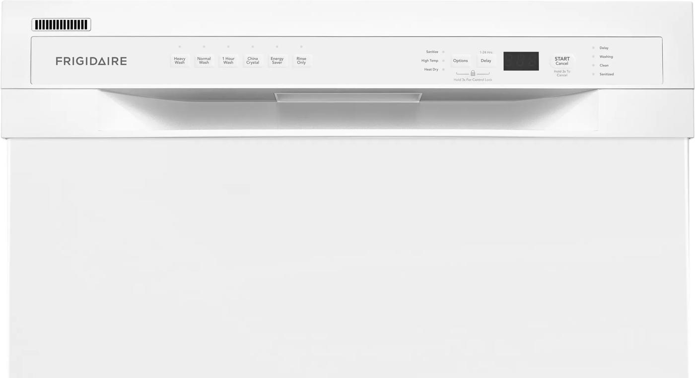 24" Built-In Dishwasher White-FFBD2420UW