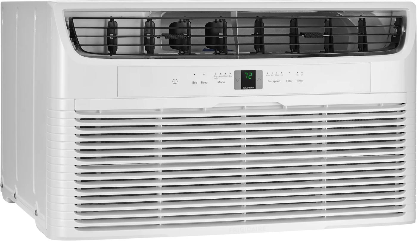Climatiseur mural de 10 000 BTU avec chauffage d’appoint Blanc-FHTE103WA2