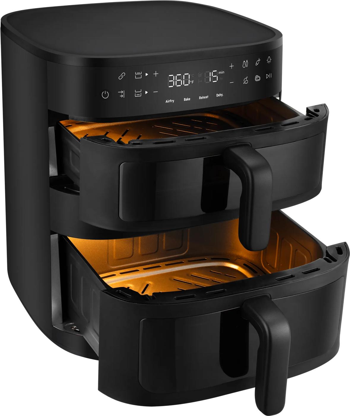 DualZone Air Fryer Black-FRDA210BC