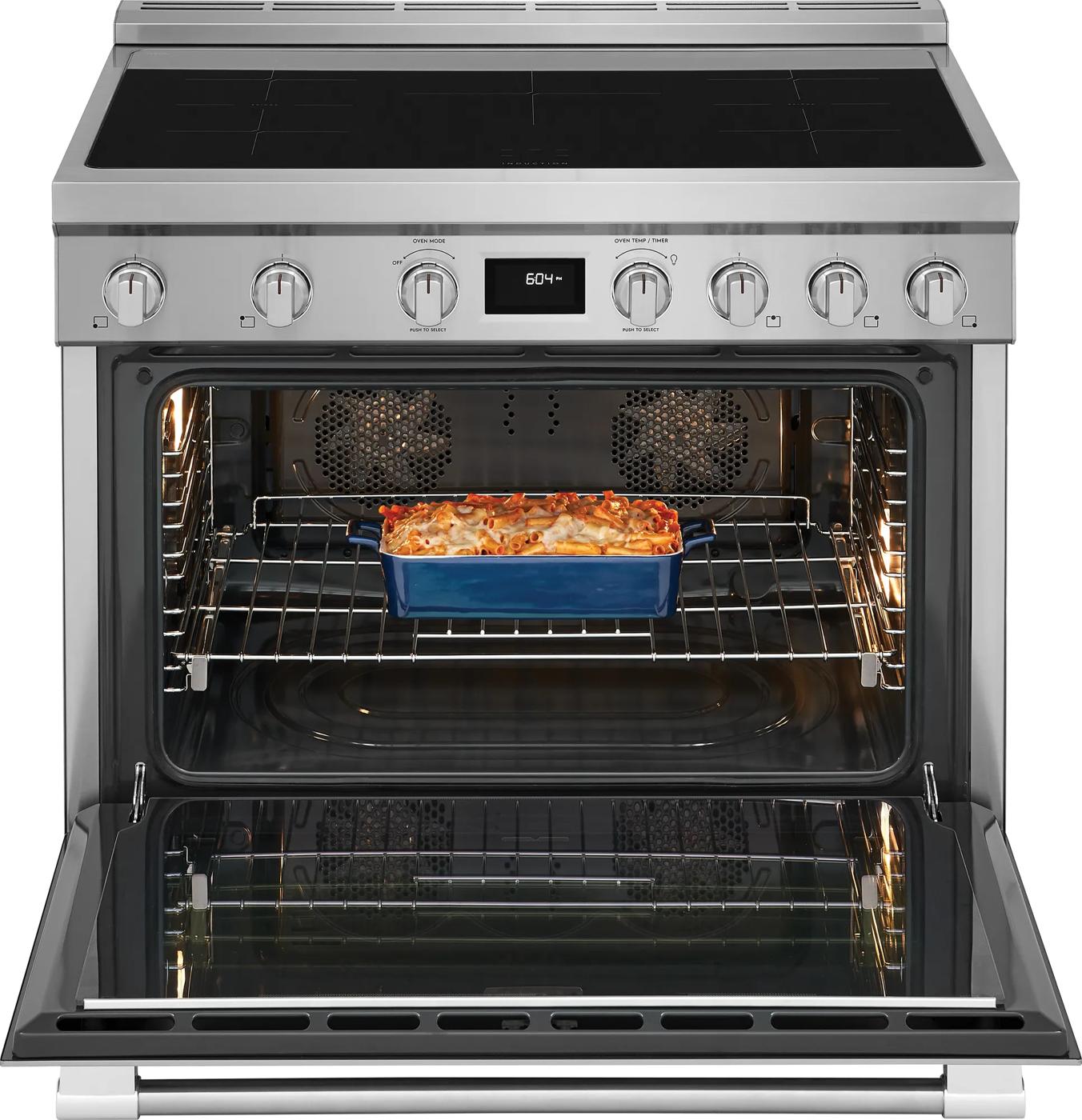 36" Induction Freestanding Range Stainless Steel-PCFI3670AF