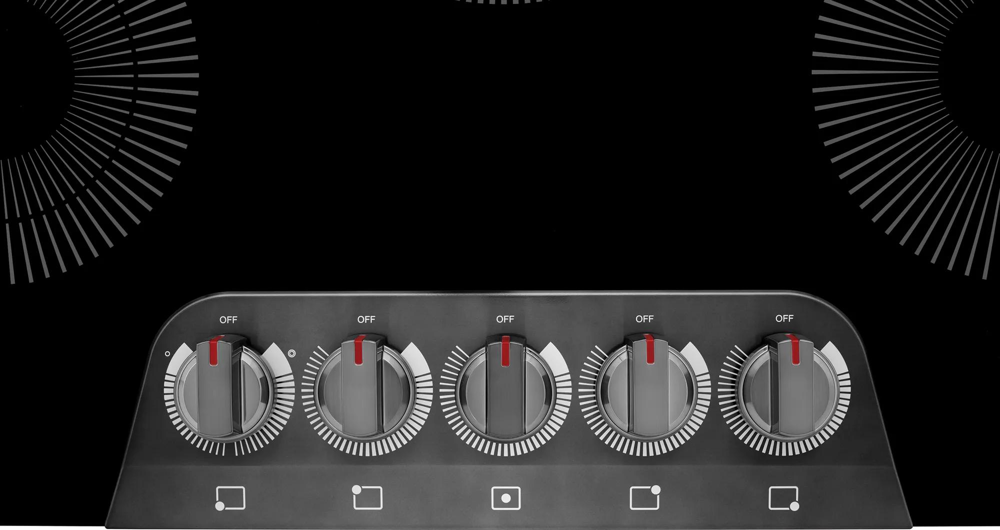 Surface de cuisson électrique de 30 po Acier inoxydable noir-GCCE3070AD