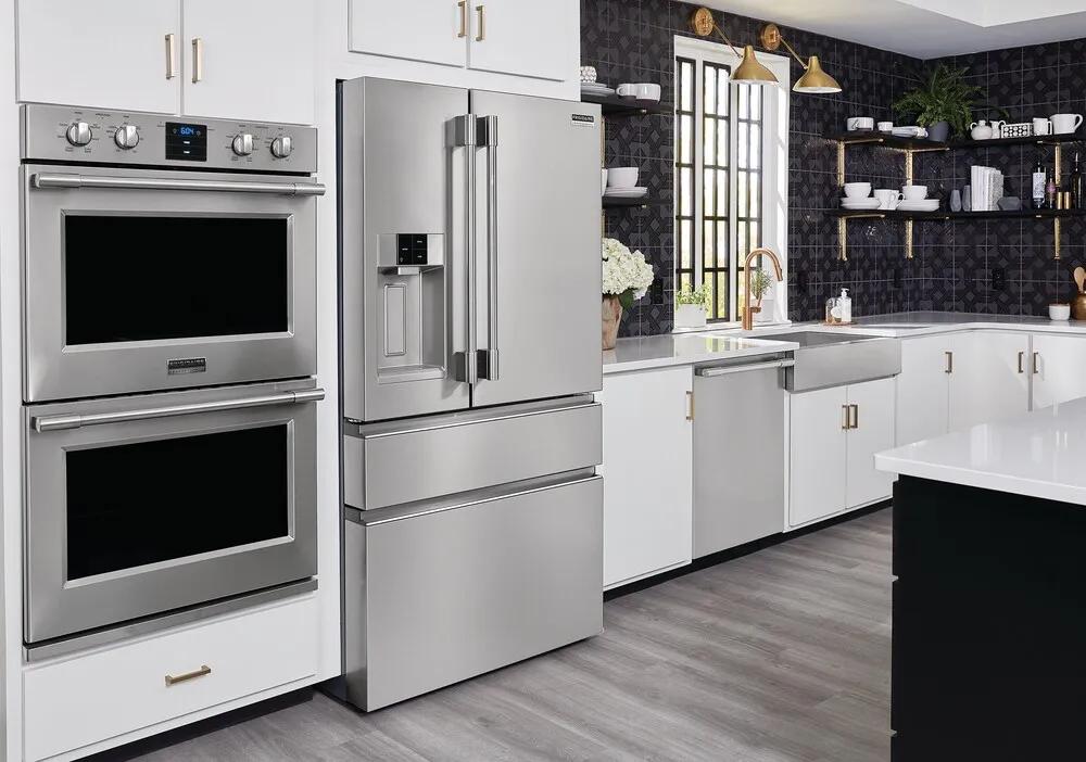 21 Cu. Ft. Counter-Depth 4-Door French Door Refrigerator Stainless Steel-PRMC2285AF