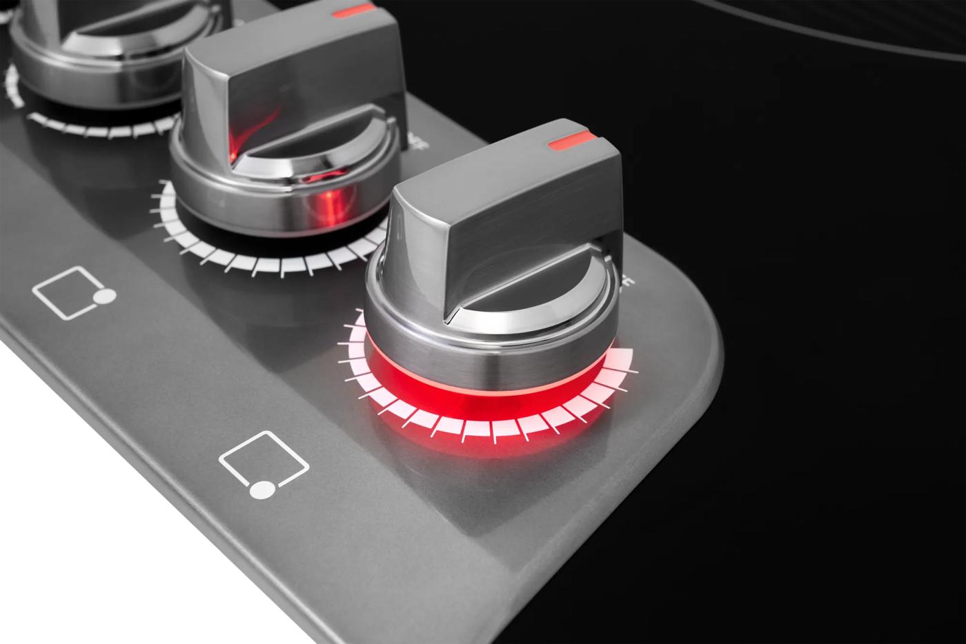 36" Electric Cooktop Black Stainless Steel-GCCE3670BD