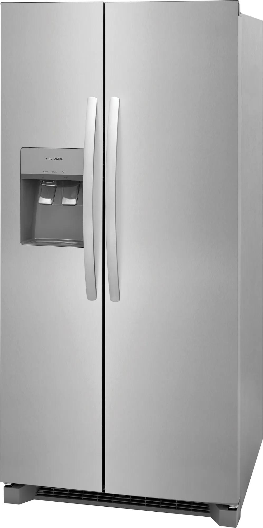 22 Cu. Ft. 33" Standard Depth Side by Side Refrigerator Stainless Steel-FRSS2323AS