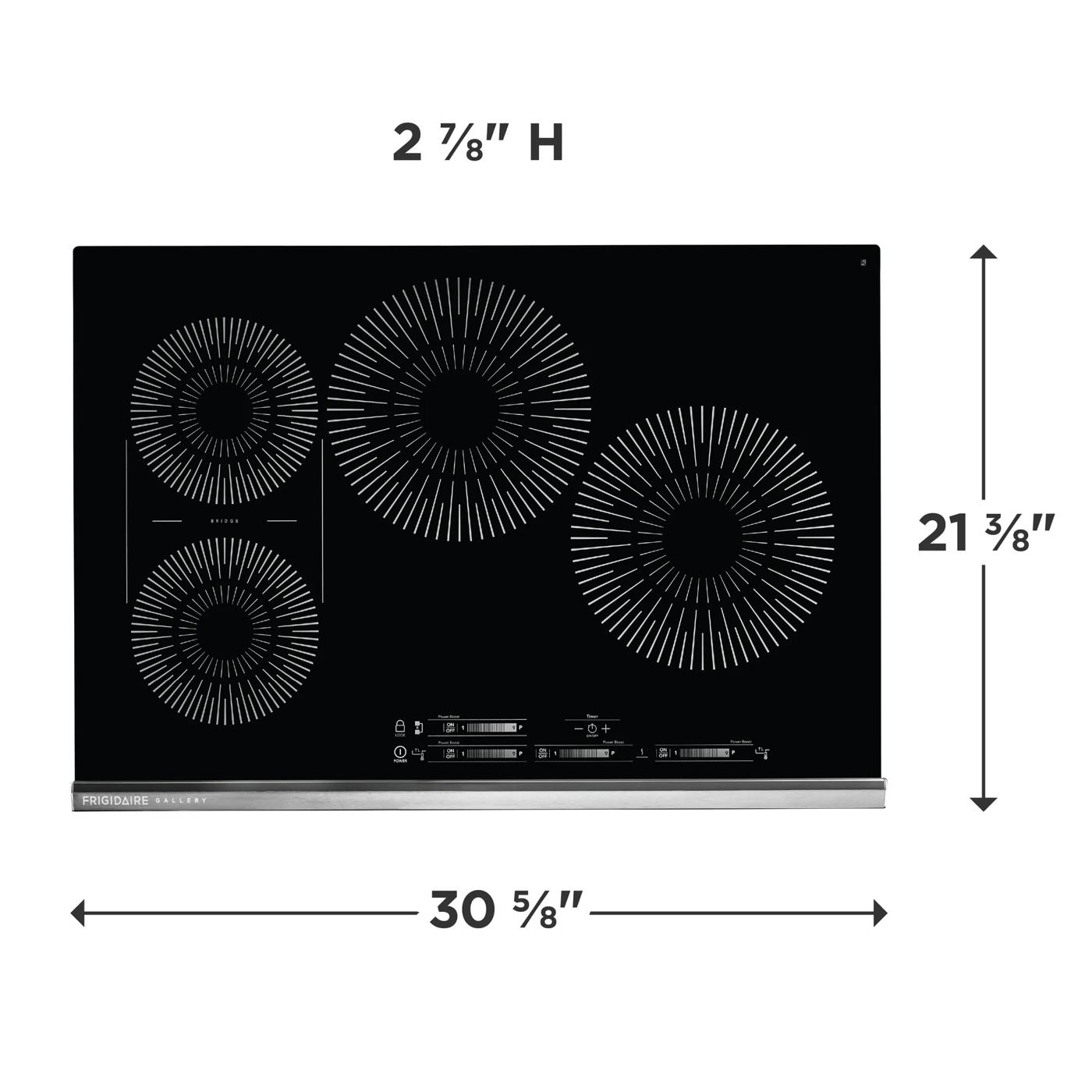 30" Induction Cooktop Black-GCCI3067AB