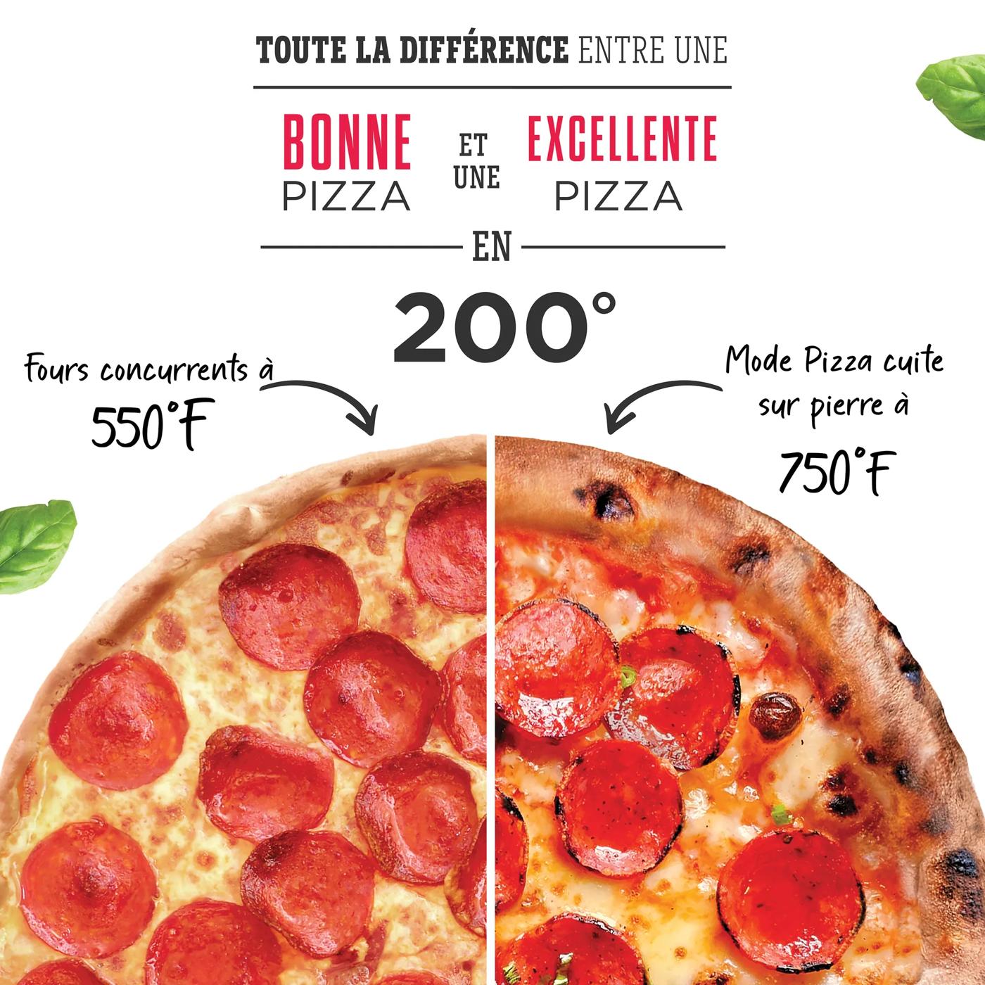 Four électrique mural simple de 30 pouces avec pizza cuite sur pierre Acier inoxydable-GCWS3070AF