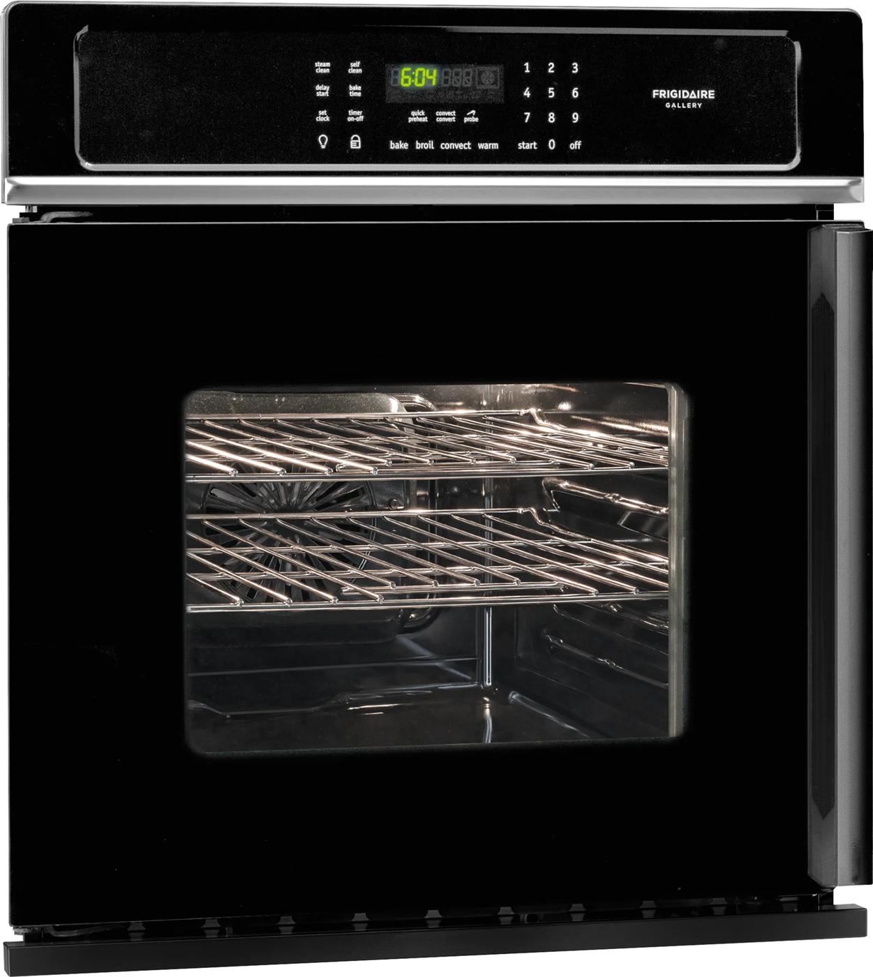 27" Single Electric Wall Oven Black-FGEW276SPB