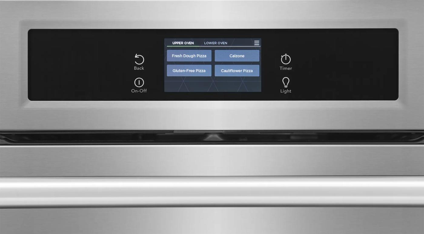 30" Double Wall Oven with Stone-Baked Pizza Stainless Steel-PCWD3085AF
