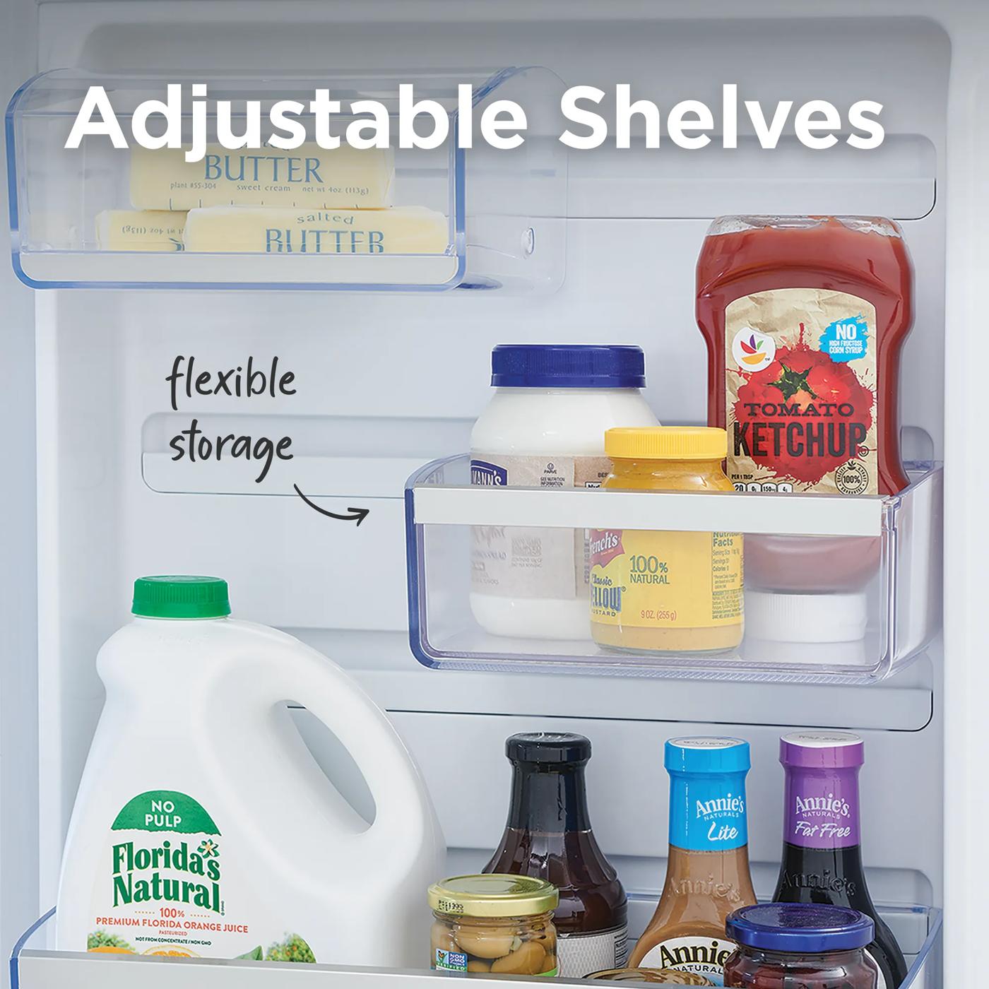 22 Cu. Ft. Counter-Depth 4-Door French Door Refrigerator Stainless Steel-GRMG2272CF