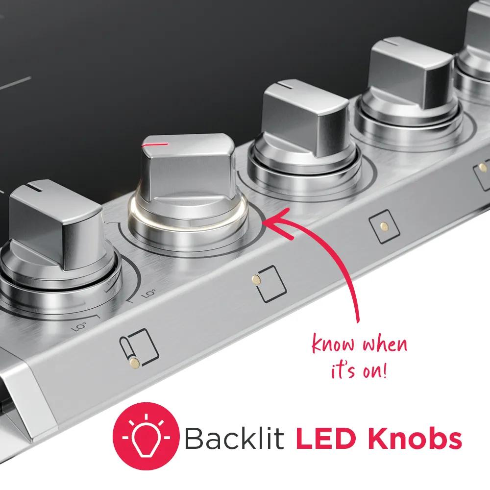 36" Induction Cooktop Stainless Steel-PCCI3680AF