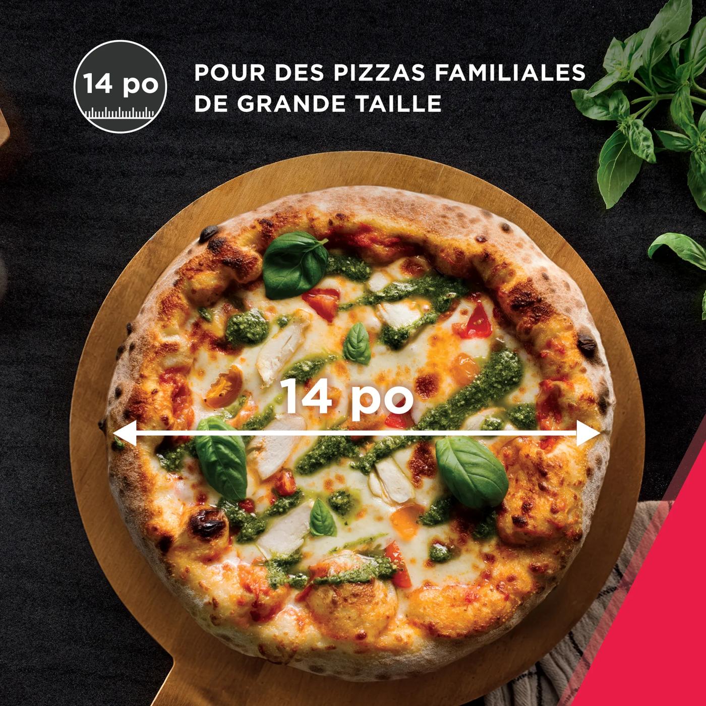 Four mural simple de 76 cm (30 po) avec mode pizza cuite sur pierre Acier inoxydable-PCWS3085AF