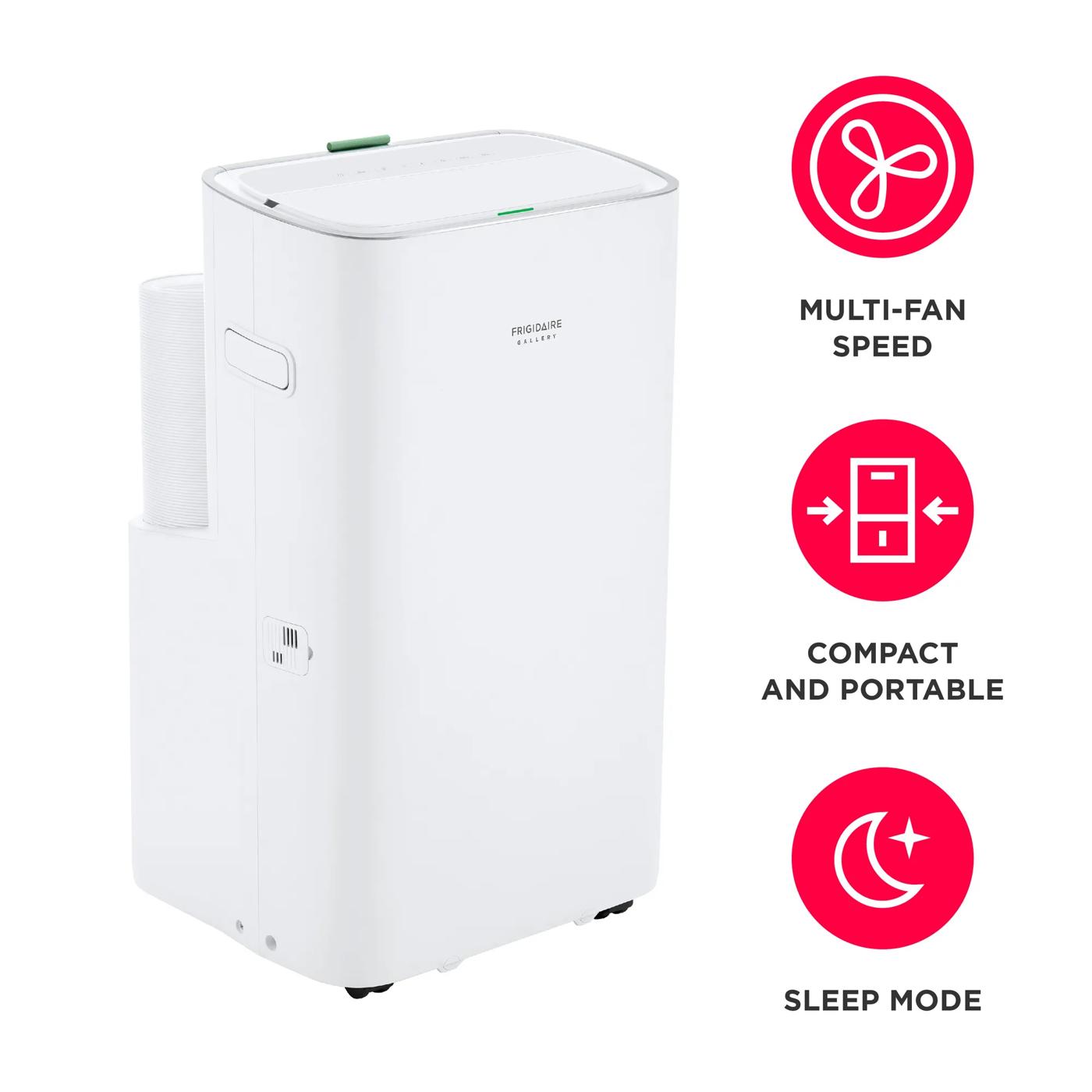 3-in-1 Connected Inverter Portable Room Air Conditioner 14,000 BTU (ASHRAE) / 10,500 BTU (DOE) White-GHPC142AA1