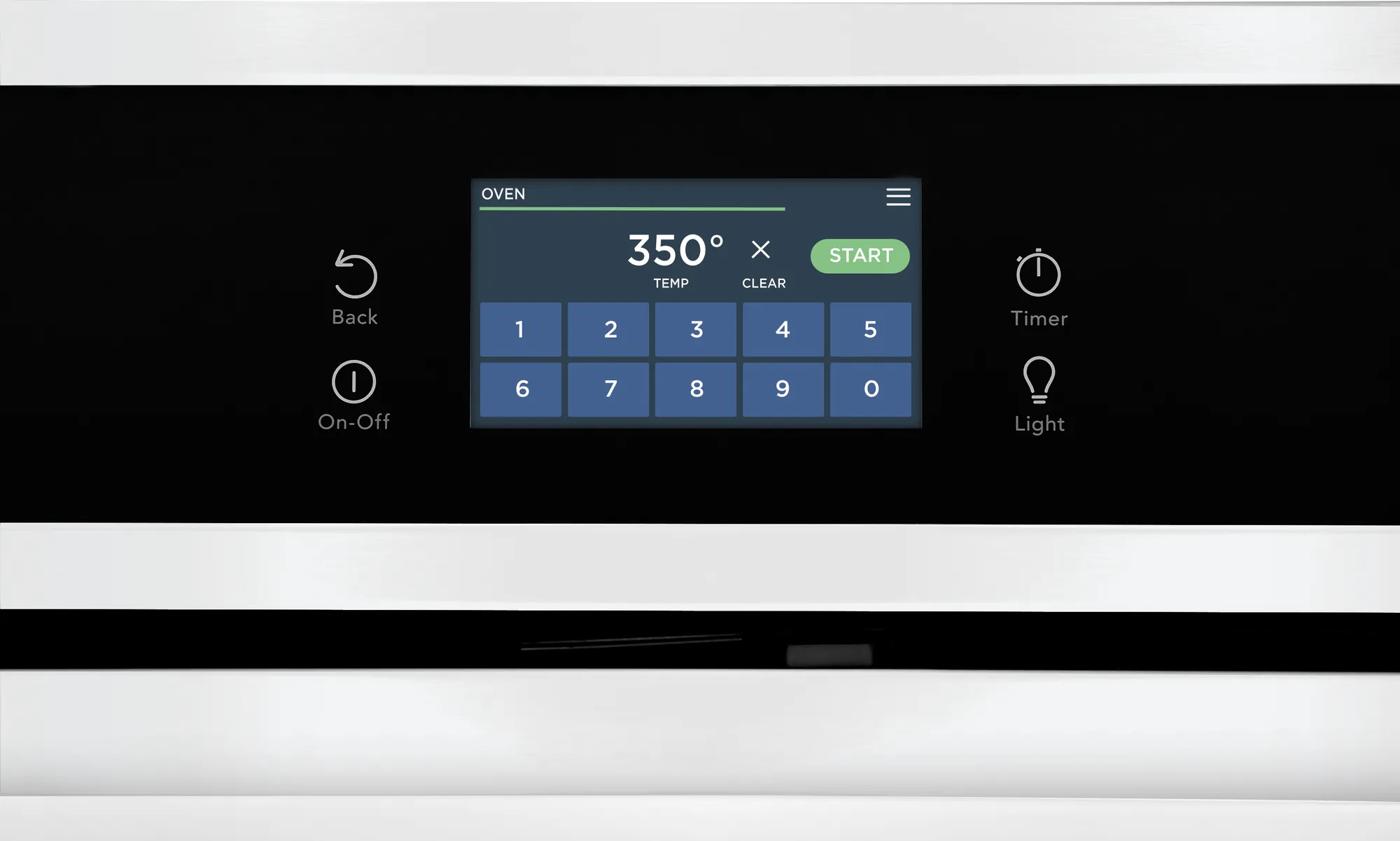 Four mural électrique simple de 68,6 cm (27 po) avec convection par ventilateur Blanc-FCWS2727AW