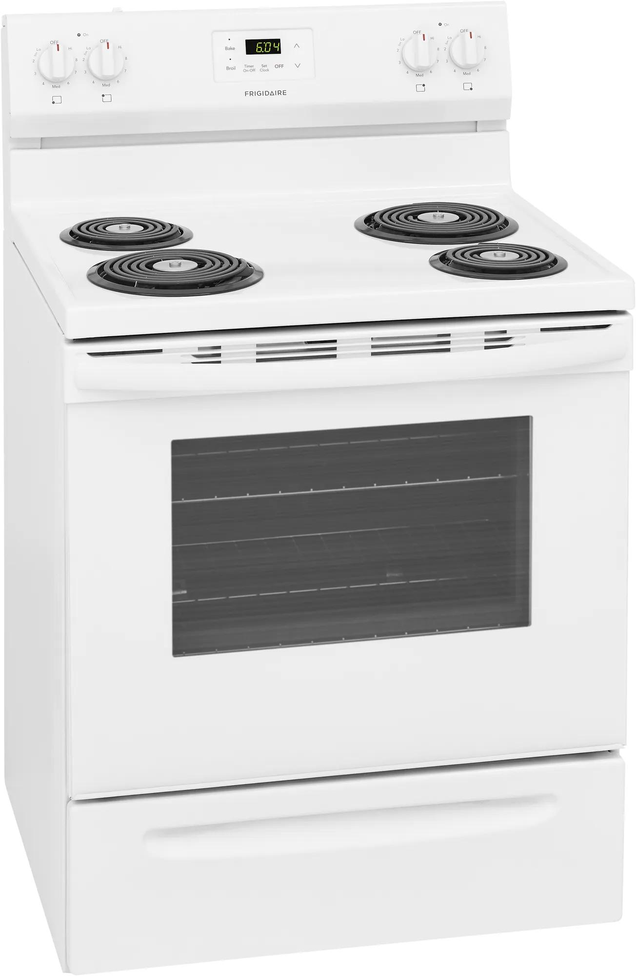 Cuisinière électrique de 30 po Blanc-FCRC301CAW