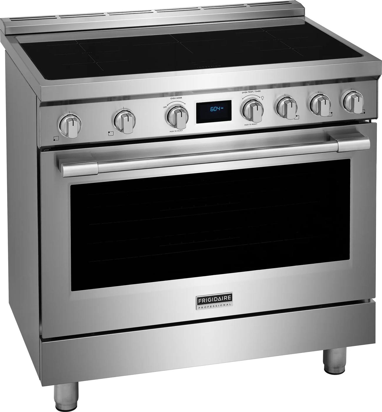 36" Induction Freestanding Range Stainless Steel-PCFI3668AF