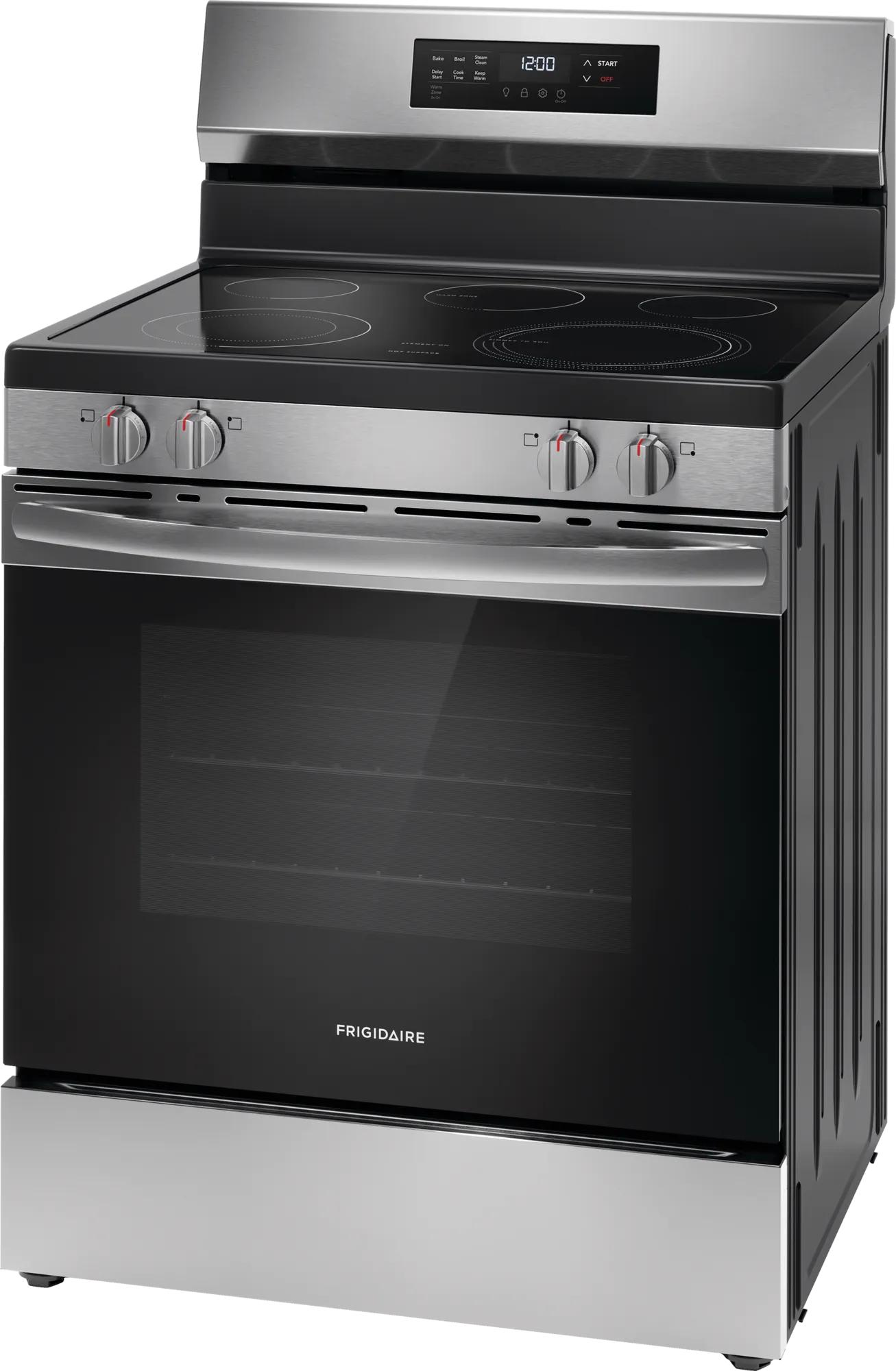 Cuisinière électrique de 30 po avec la cuisinière EvenTempMC Acier inoxydable-FCRE306CAS