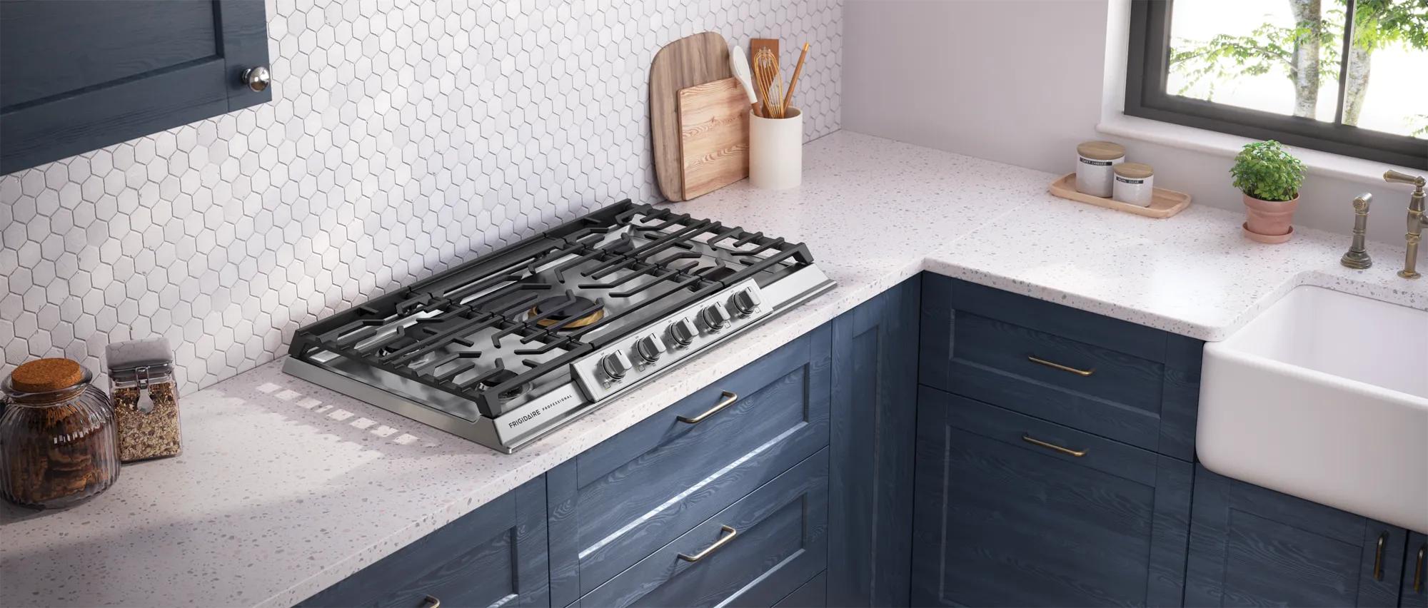 36" Gas Cooktop Stainless Steel-PCCG3680AS