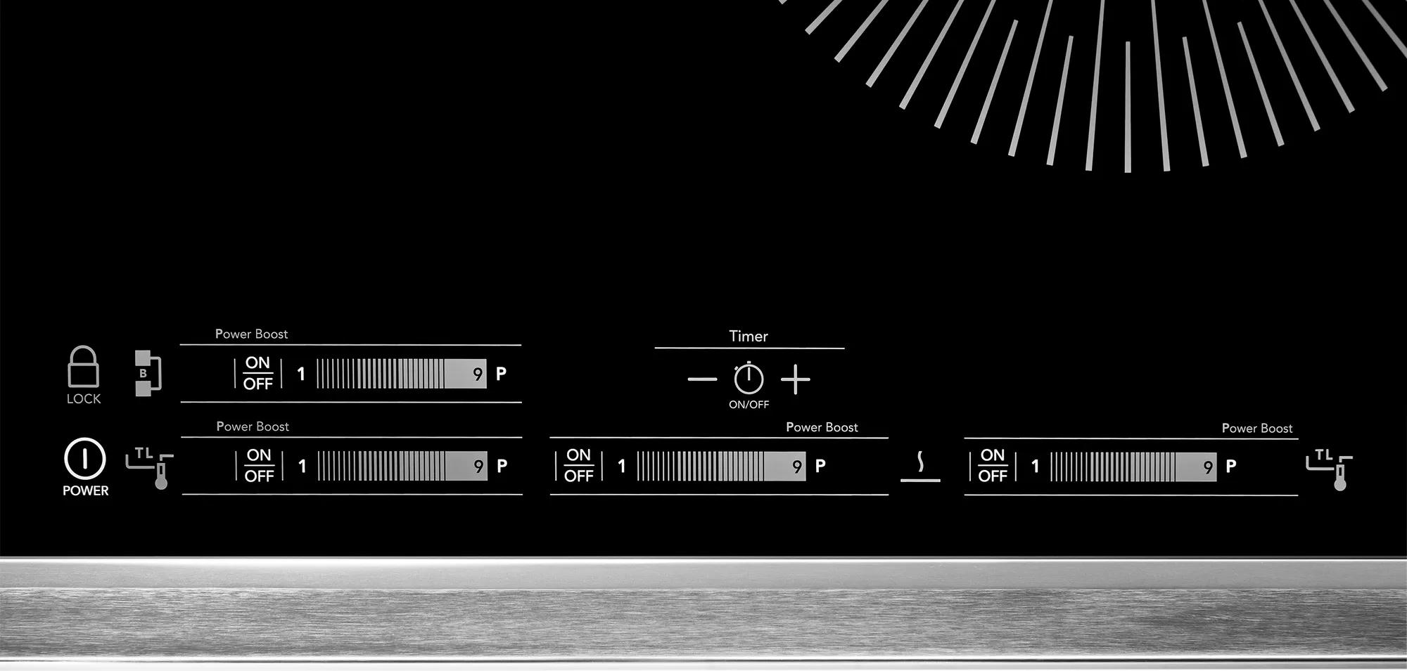 30" Induction Cooktop Black-GCCI3067AB