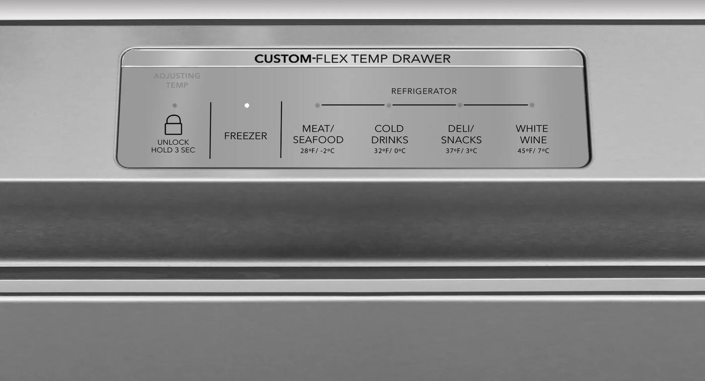 21 Cu. Ft. Counter-Depth 4-Door French Door Refrigerator Stainless Steel-PRMC2285AF