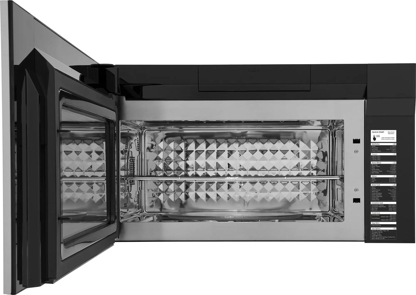 1.9 Cu. Ft. Over-the Range Microwave with Convection Stainless Steel-GMOS196CAF