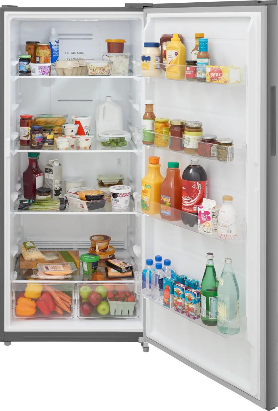 21 Cu. Ft. Garage Ready Upright Freezer Fingerprint-Resistant Stainless Steel Look-FFUV2126AV