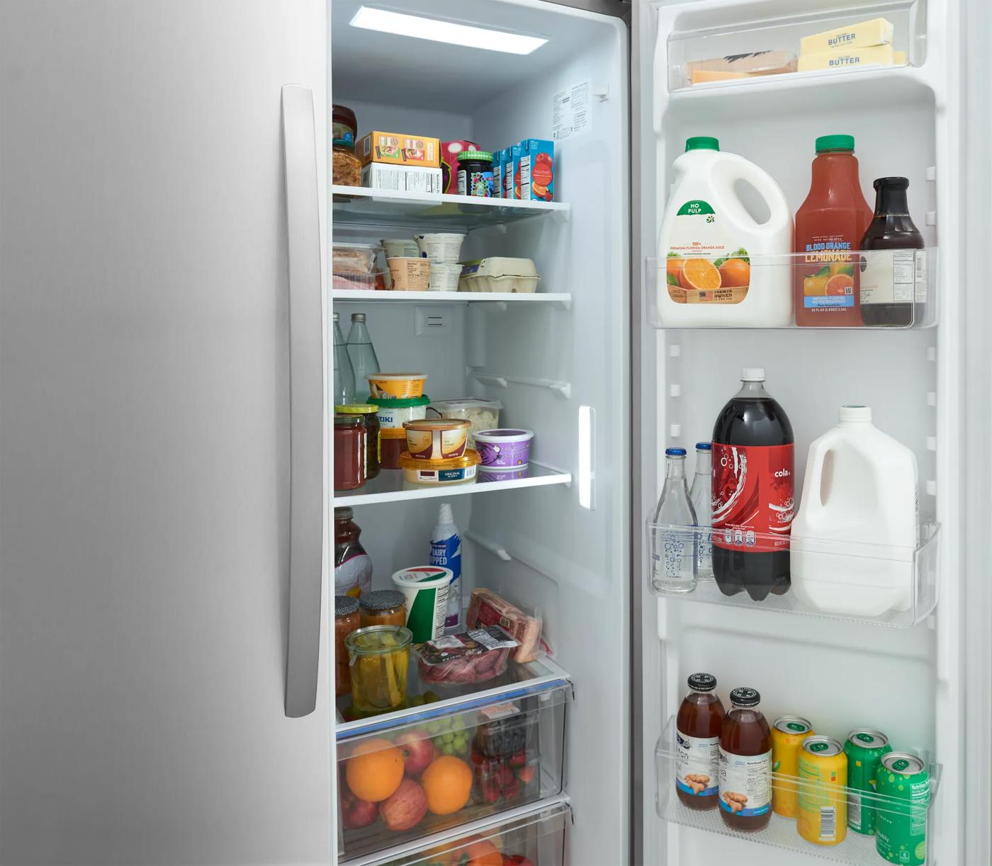 Réfrigérateur côte à côte de 36 pouces à profondeur standard de 26 pi³   Acier inoxydable-FRSN2610AF