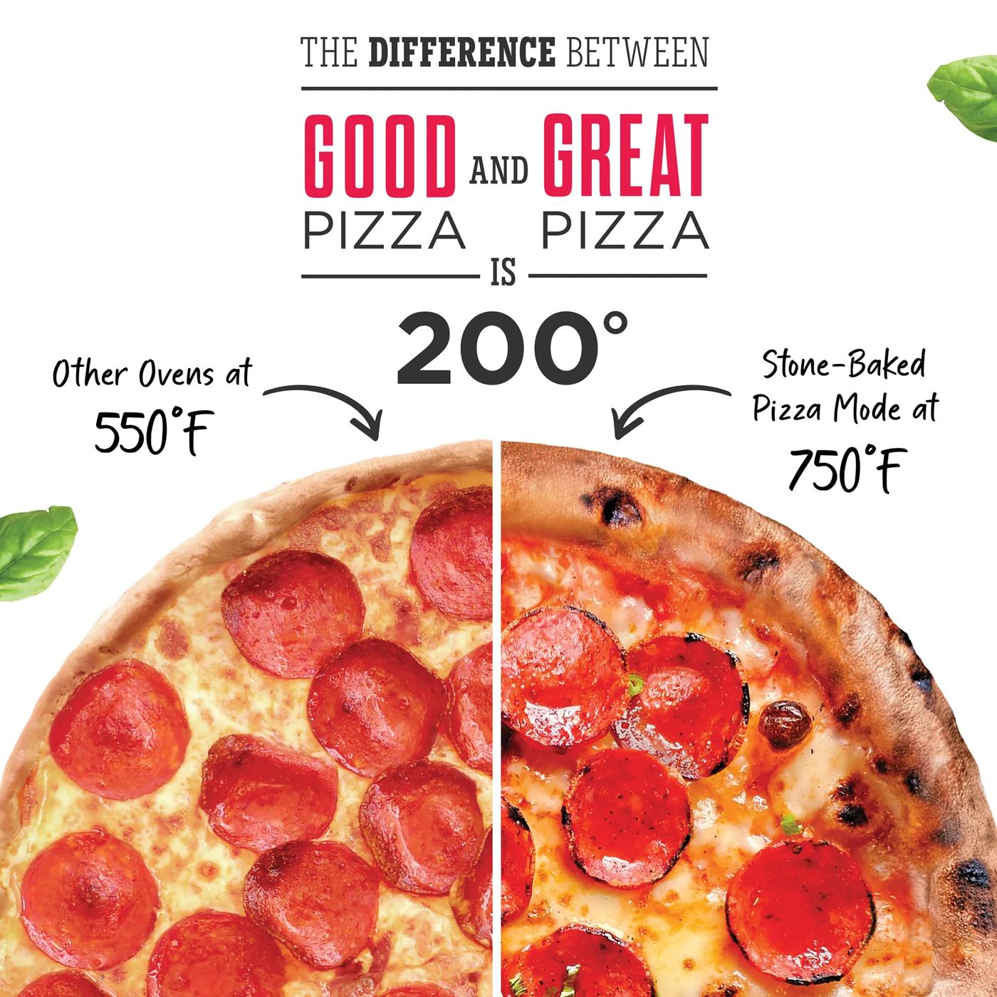 30" Single Electric Wall Oven with Stone-Baked Pizza Stainless Steel-GCWS3070AF