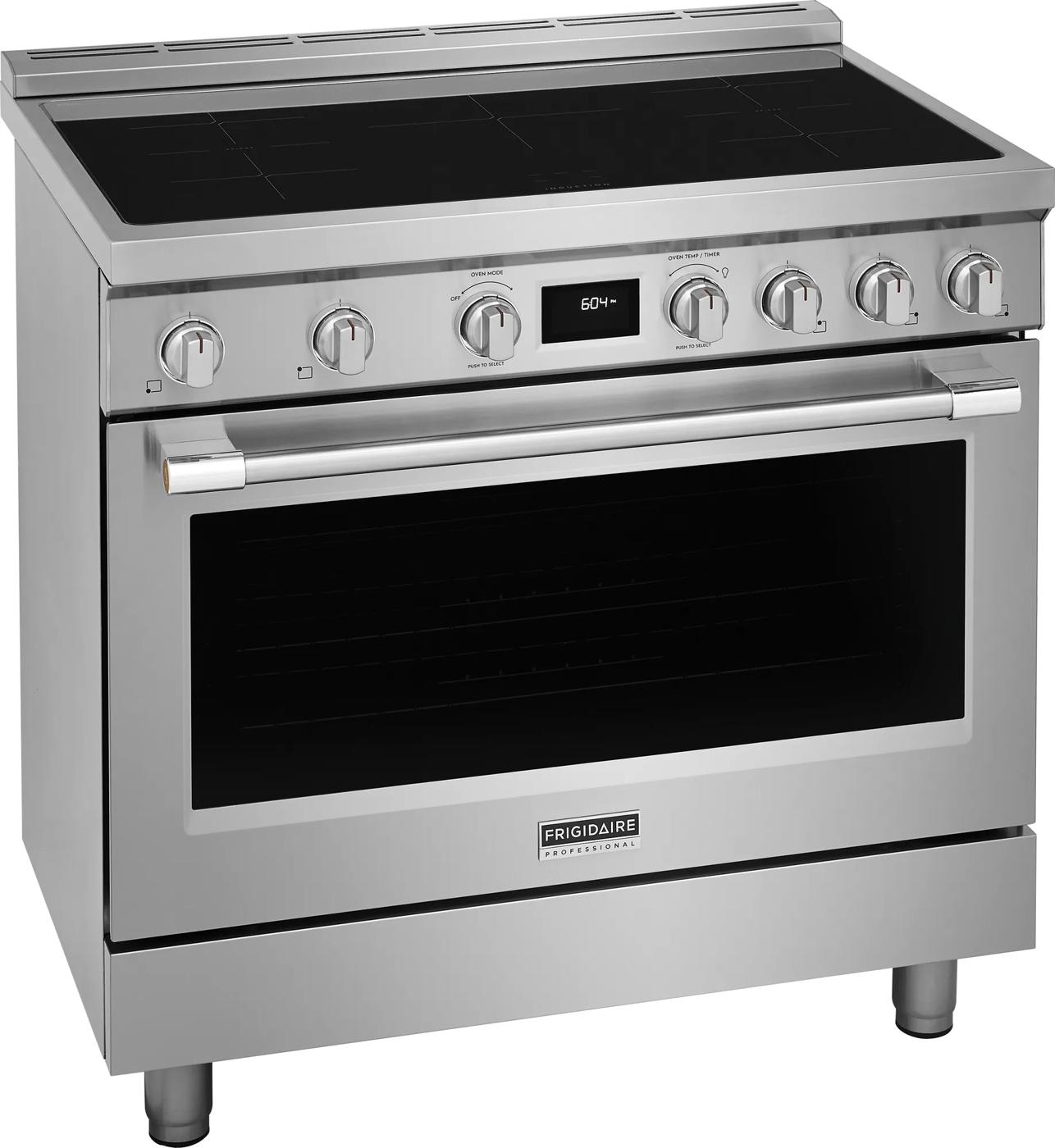 36" Induction Freestanding Range Stainless Steel-PCFI3670AF