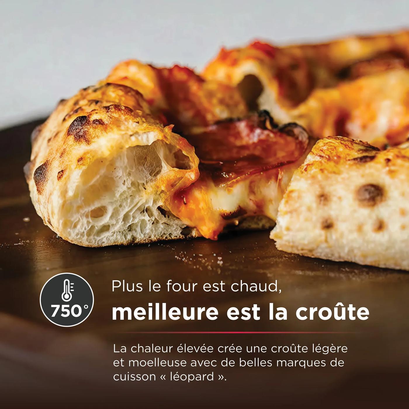 Four mural simple de 76 cm (30 po) avec mode pizza cuite sur pierre Acier inoxydable-PCWS3085AF