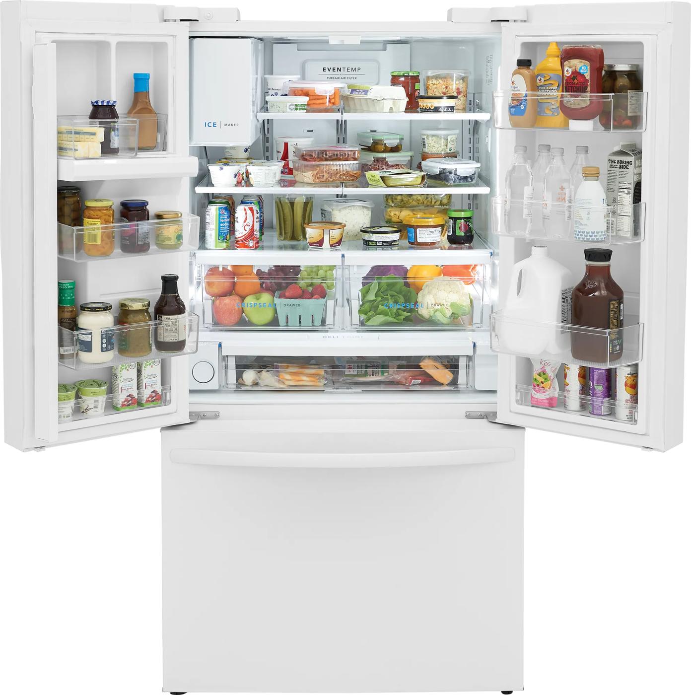 28 Cu. Ft. Standard-Depth French Door Refrigerator White-FRFS2823AW