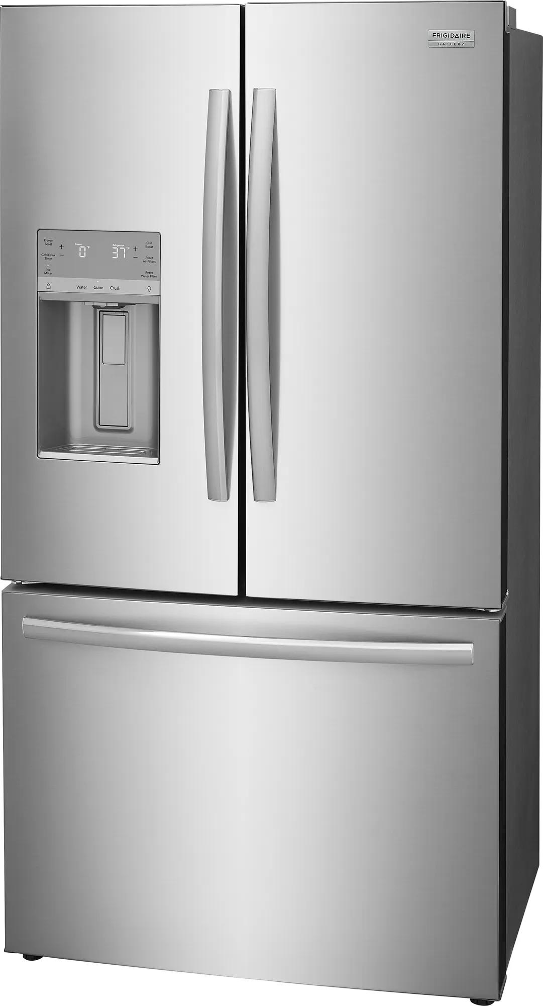 23 Cu. Ft. Counter-Depth French Door Refrigerator Stainless Steel-GRFC2353AF