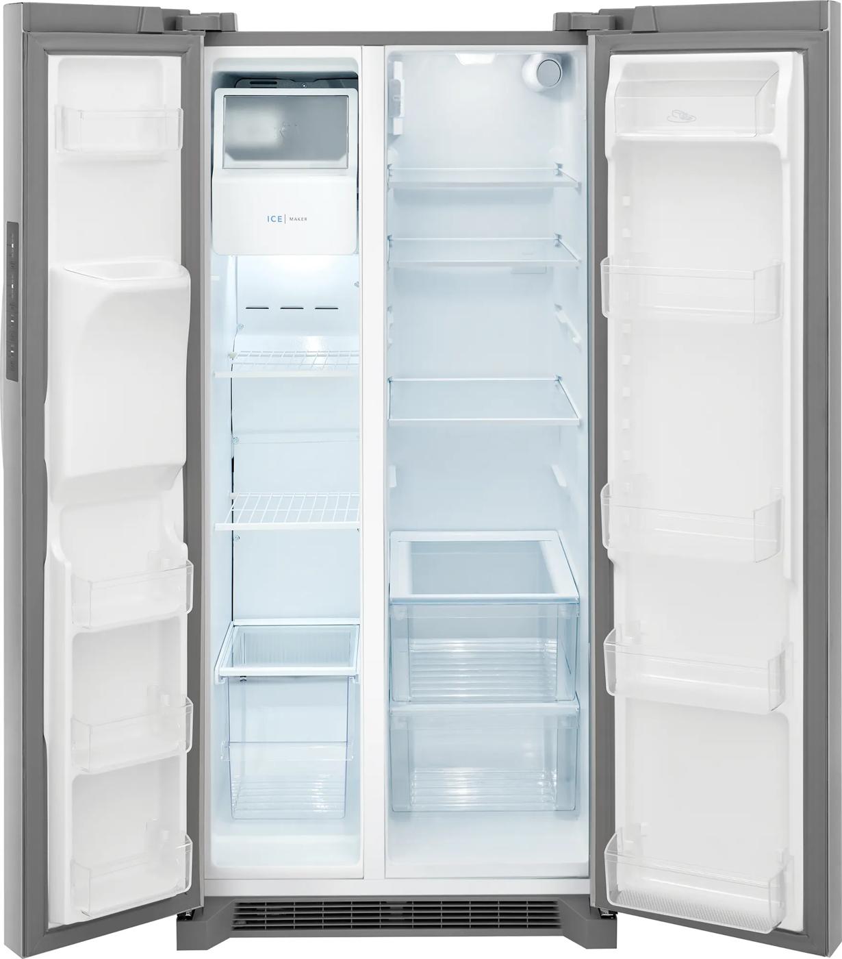 22 Cu. Ft. 33" Standard Depth Side by Side Refrigerator Stainless Steel-FRSS2323AS