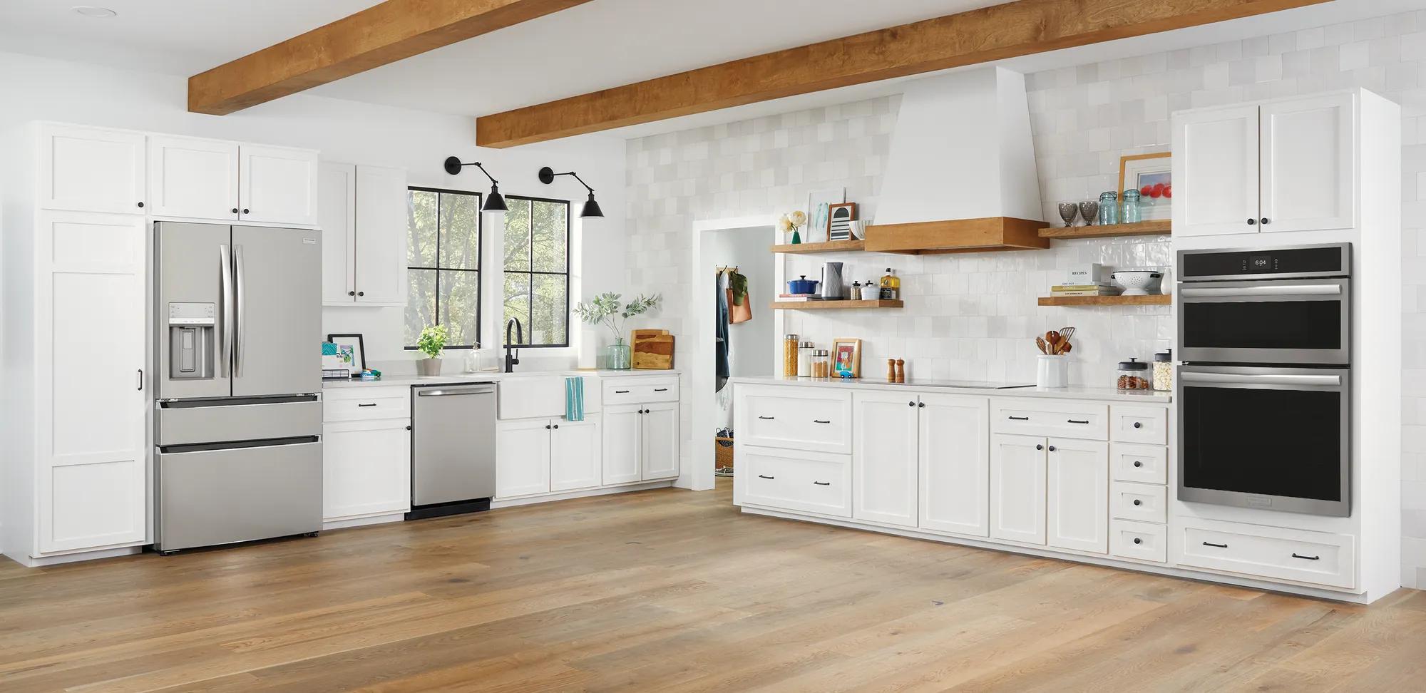 30" Electric Wall Oven and Microwave Combination Stainless Steel-GCWM3067AF