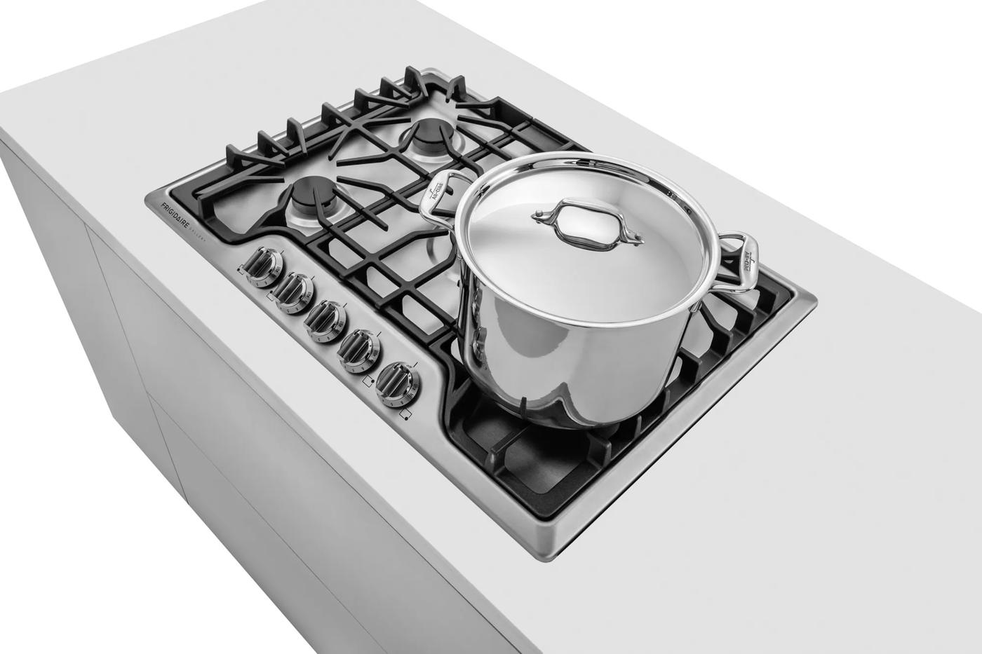 30" Gas Cooktop Stainless Steel-FGGC3047QS