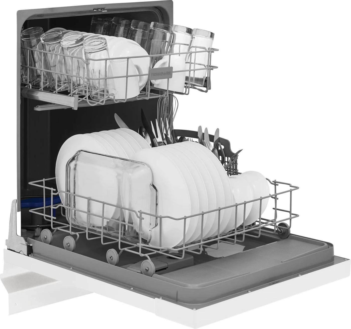 24" Built-In Dishwasher White-FDPC4221AW