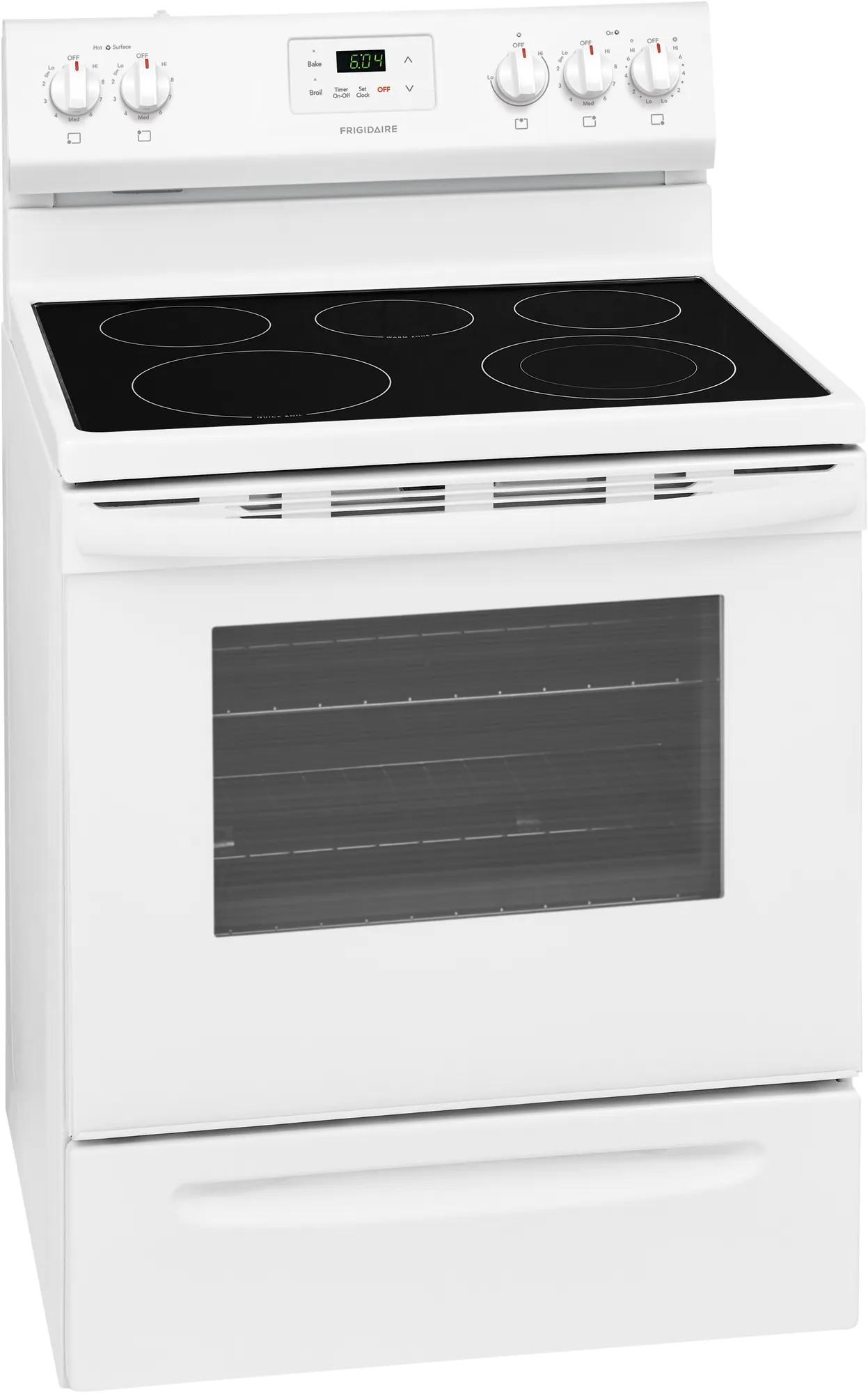30" Electric Range White-FCRE305CAW