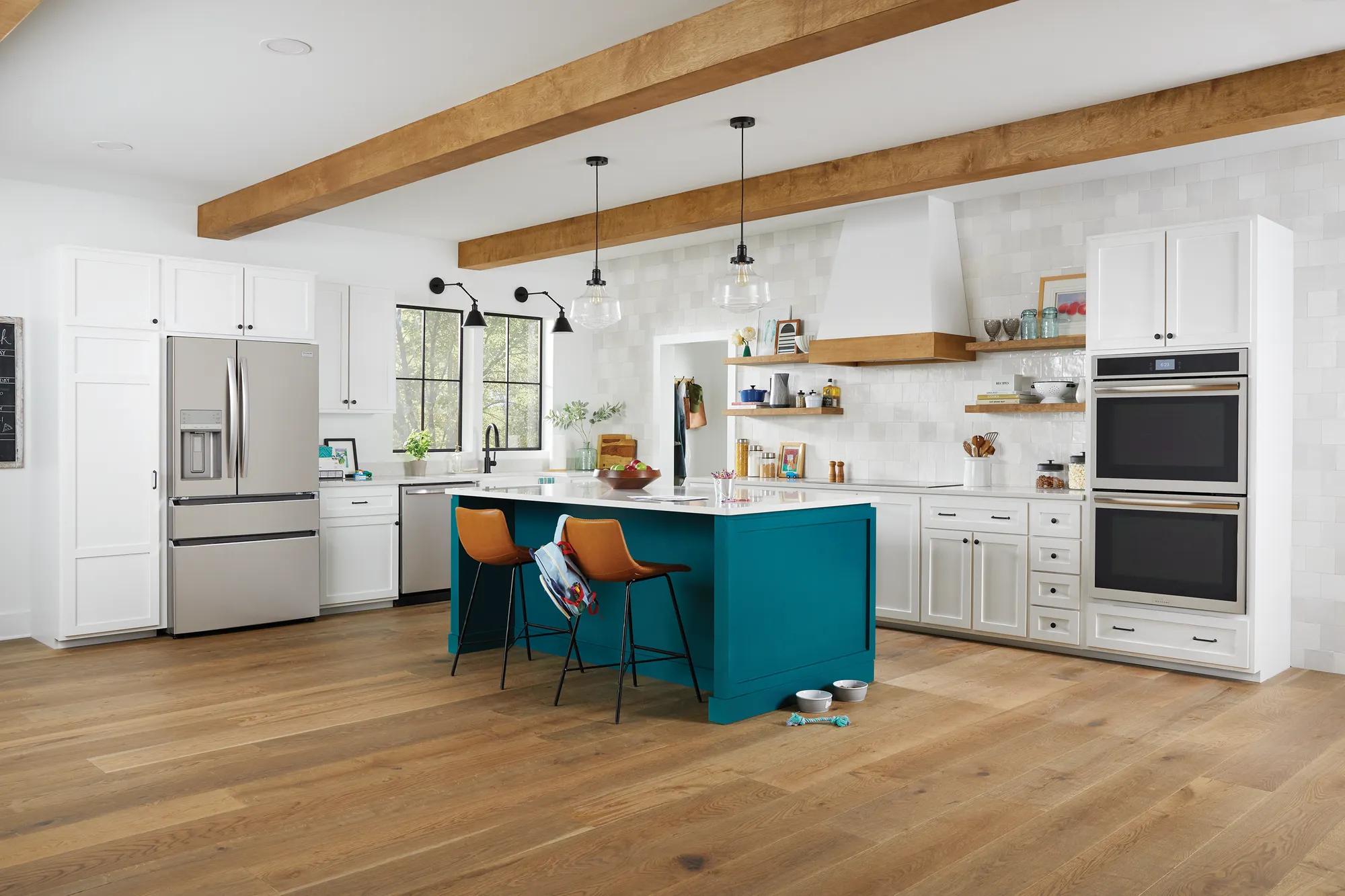 Four mural électrique double de 76 cm (30 po) avec convection totale Acier inoxydable-GCWD3067AF