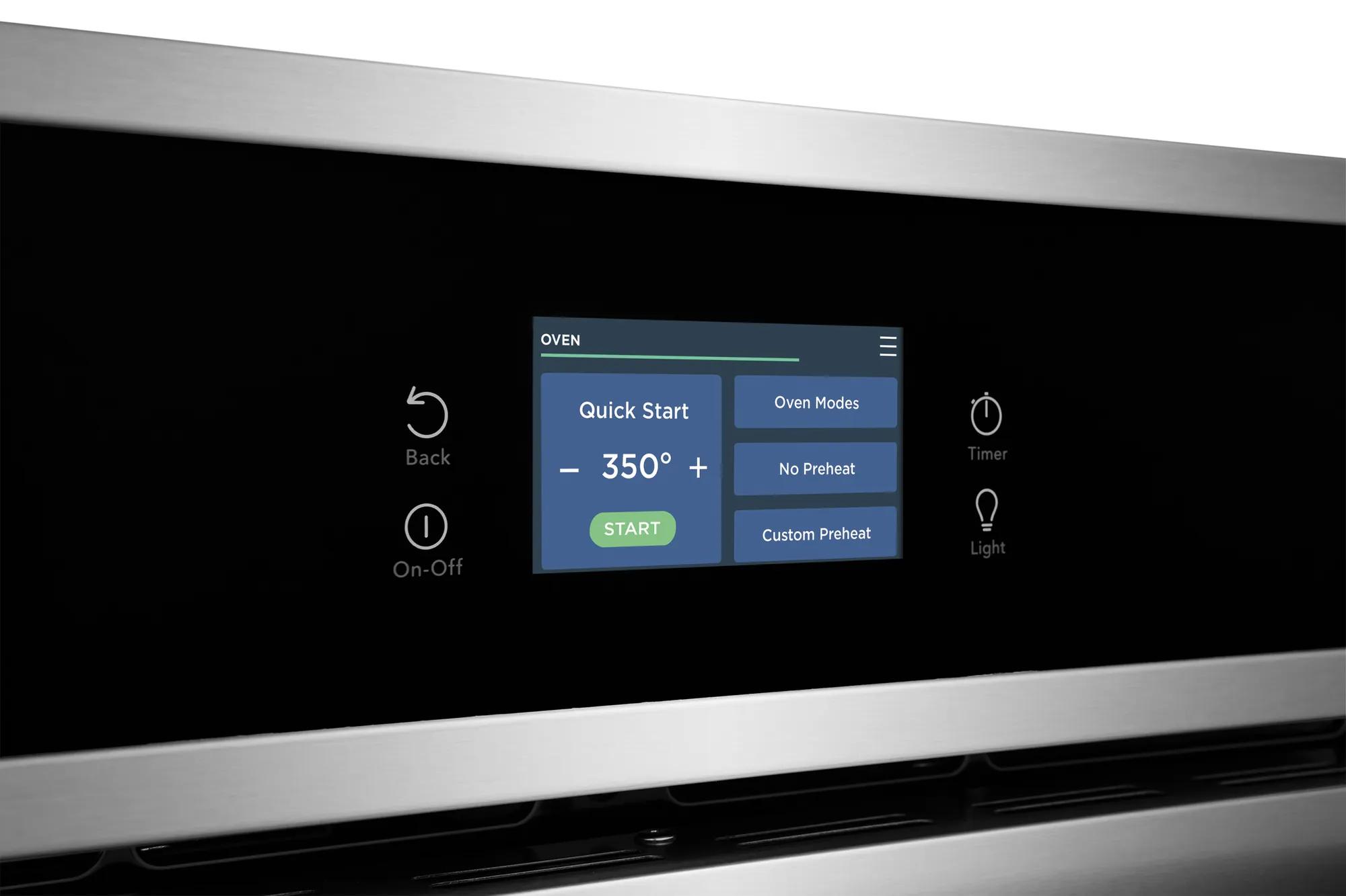 27" Single Electric Wall Oven with Total Convection Stainless Steel-GCWS2767AF