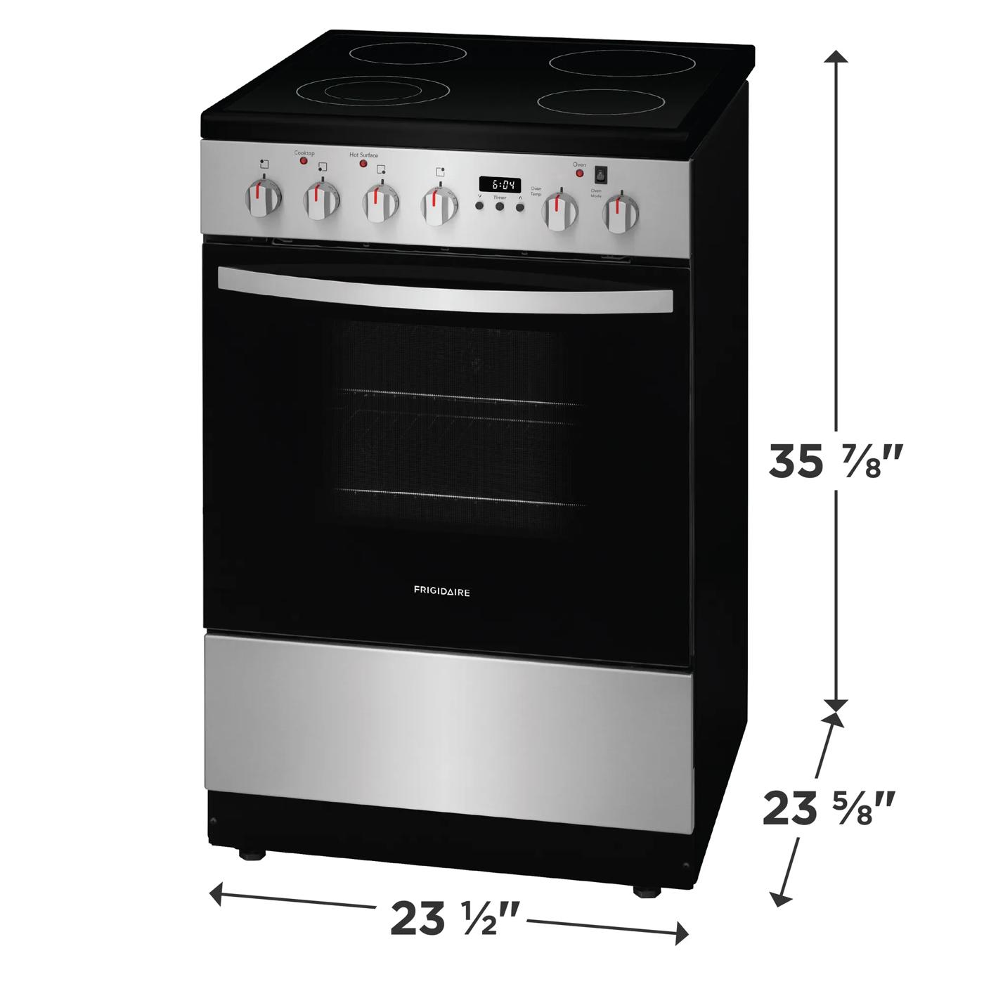 24" Freestanding Electric Range Stainless Steel-FCFE242CAS