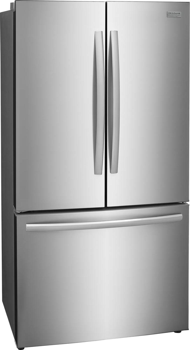 23 Cu. Ft. Counter-Depth French Door Refrigerator Stainless Steel-GRFG2353AF