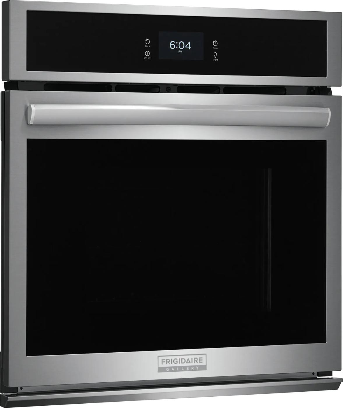 27" Single Electric Wall Oven with Total Convection Stainless Steel-GCWS2767AF