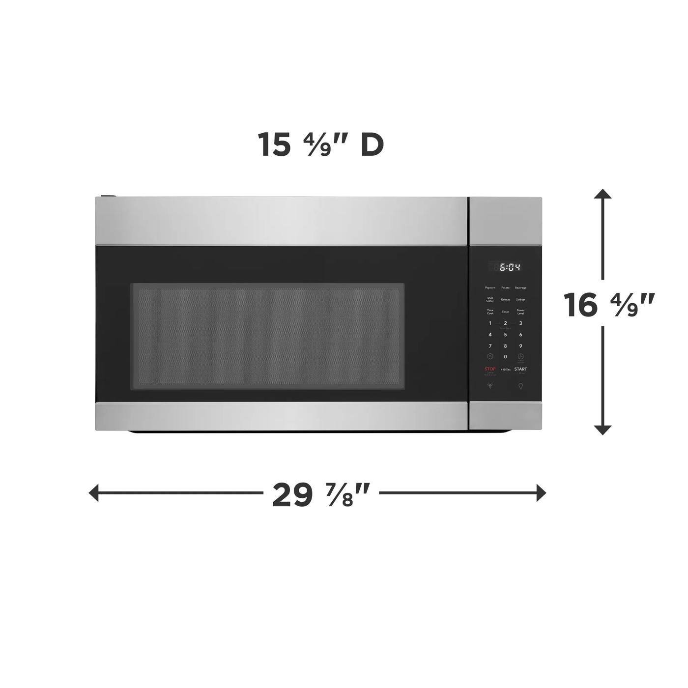 1.7 Cu. Ft. Over-The-Range Microwave Stainless Steel-FMOS174CBS
