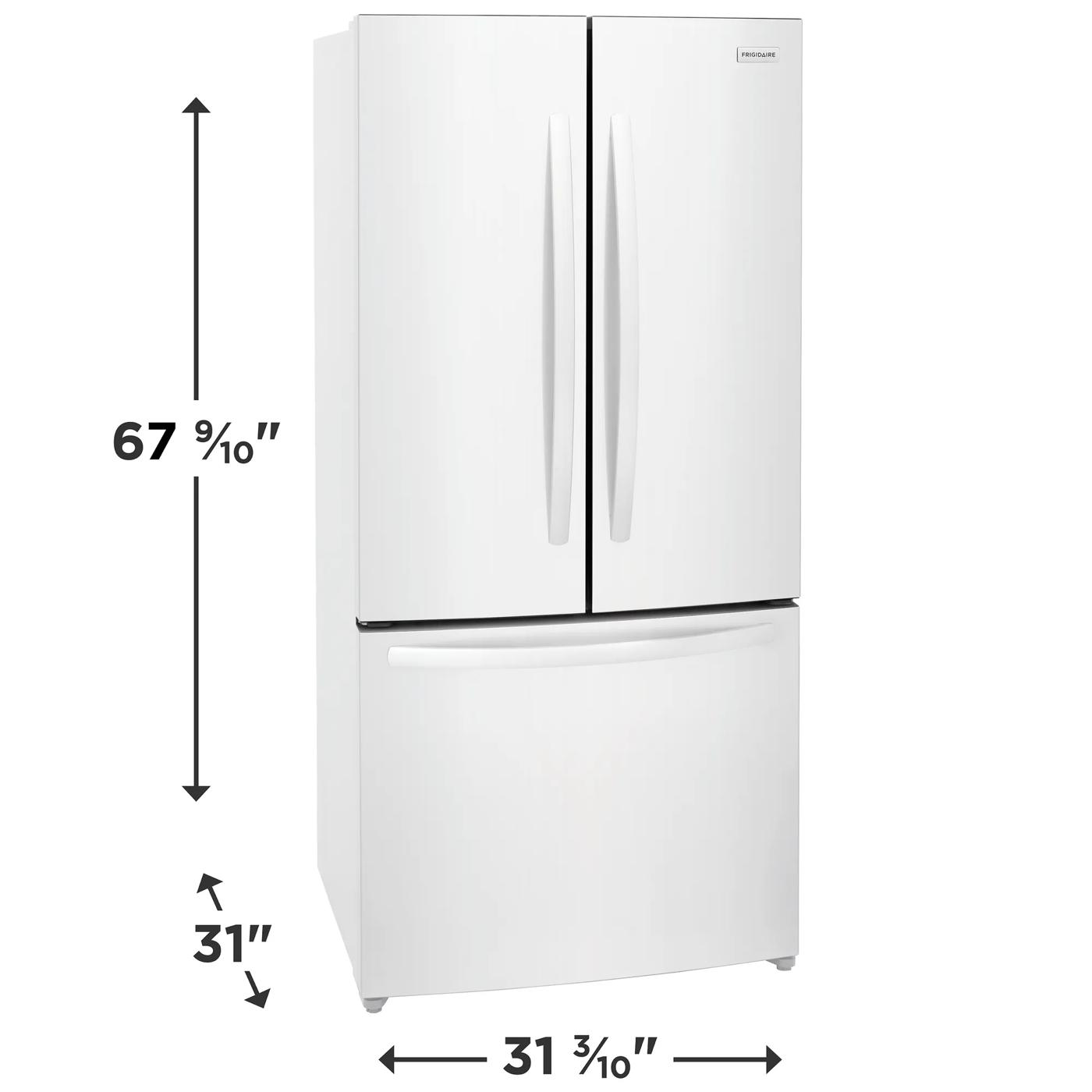 Congélateur vertical à profondeur de comptoir de Frigidaire Blanc-FRFG1723AW