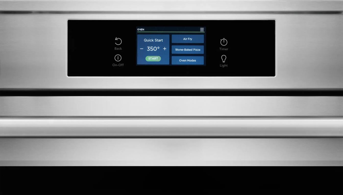 Cuisinière à induction de 30 po (76,2 cm) avec pizza cuite sur pierre Acier inoxydable-PCFIC085BF