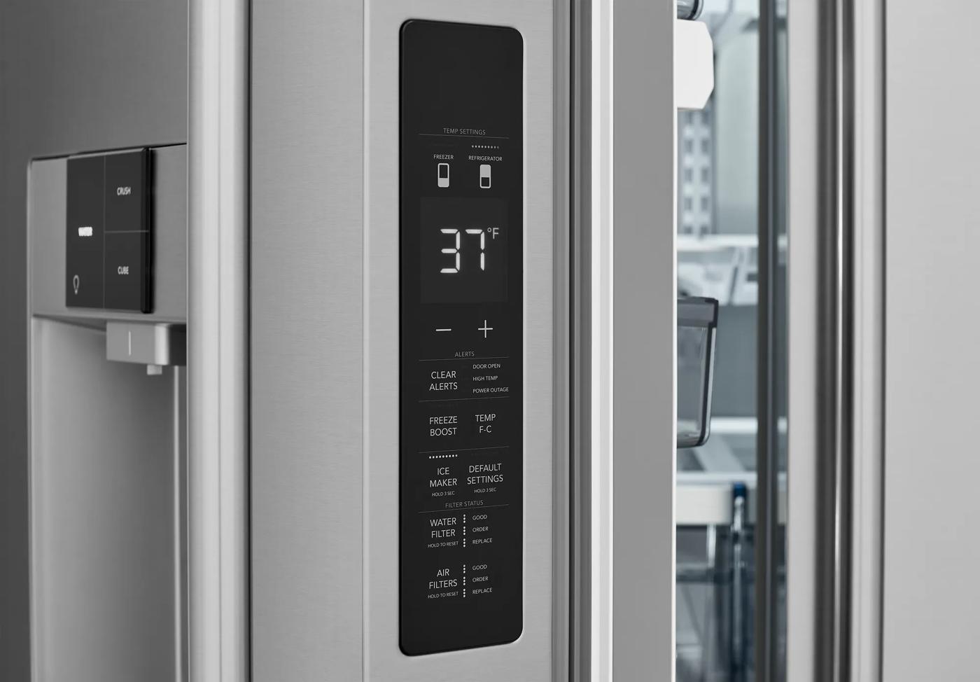 23 Cu. Ft. Counter-Depth French Door Refrigerator Stainless Steel-PRFC2383AF